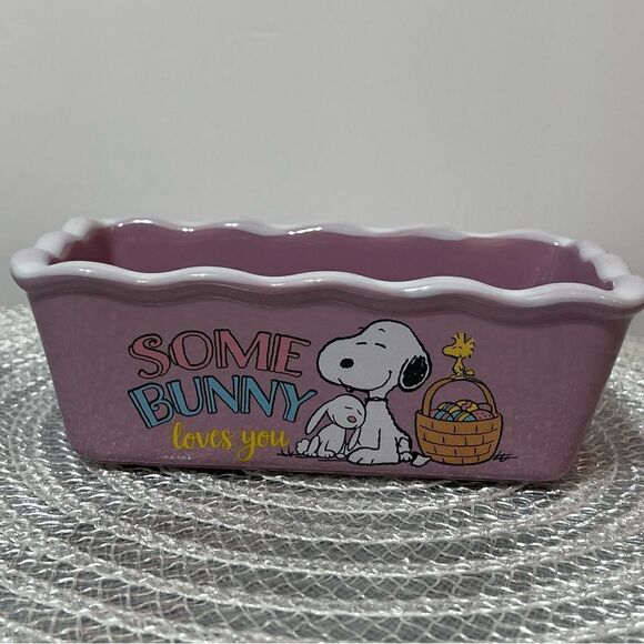 Peanuts Snoopy Mini Loaf Pan NWT - Picture 4 of 7